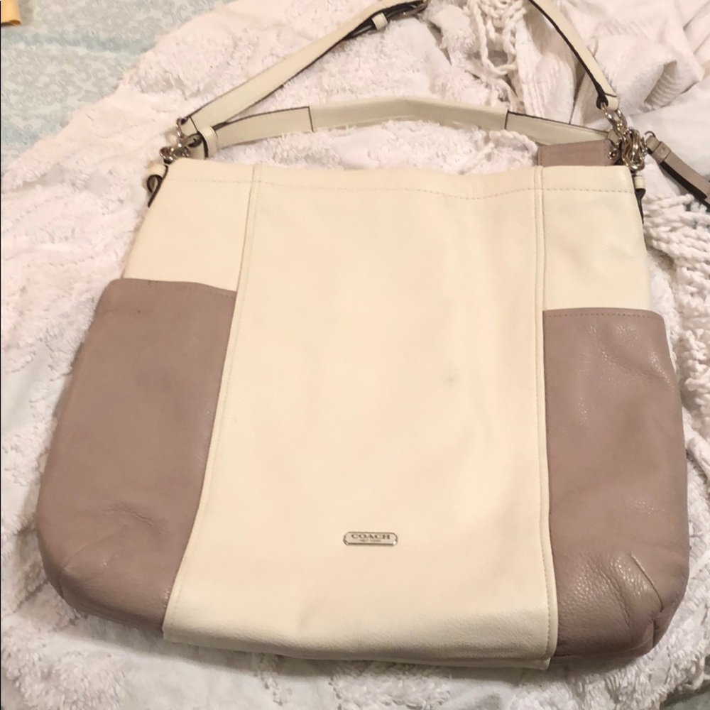Coach side tote
